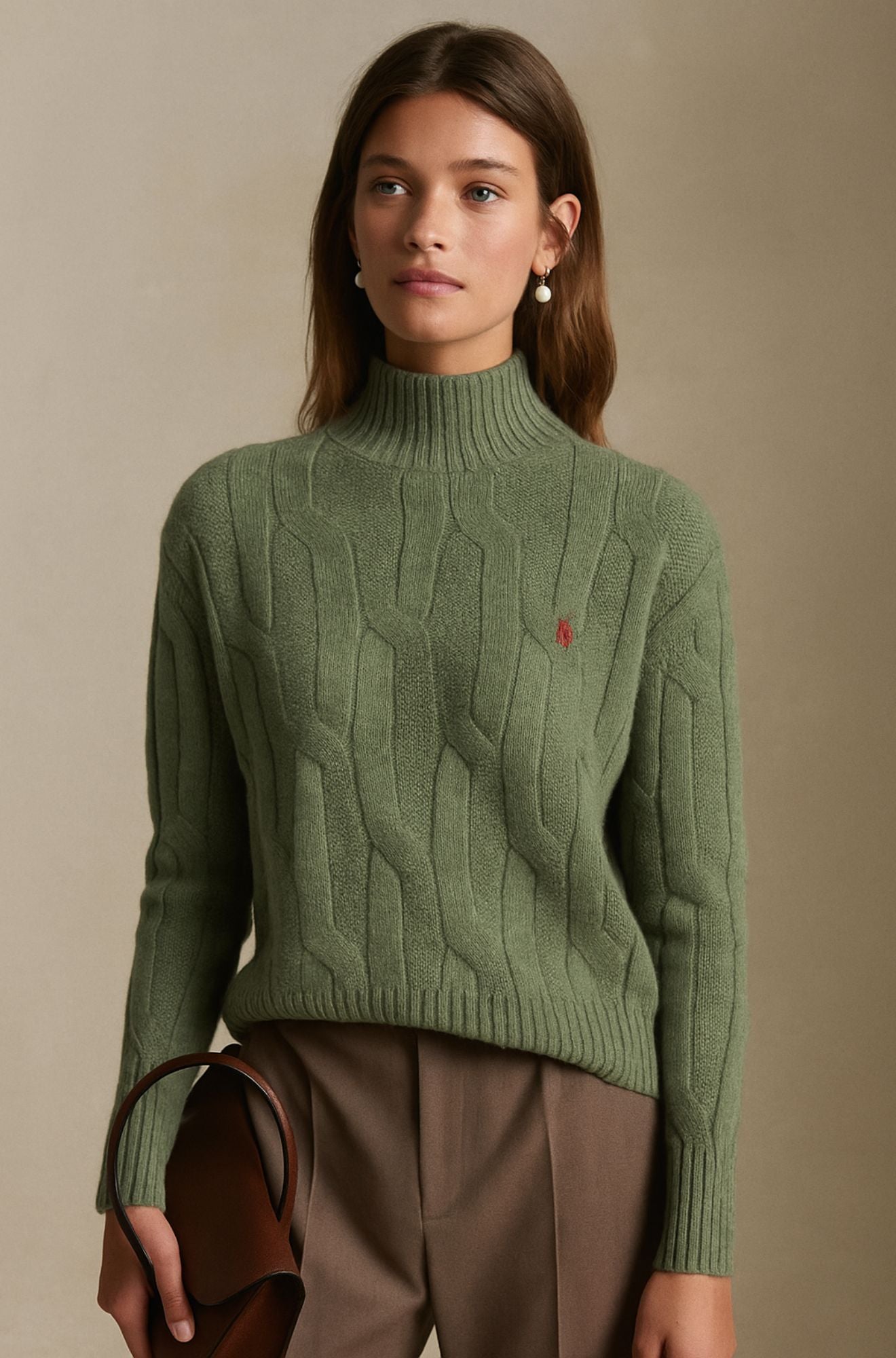 Rowen Hart - The Soft Weave Cashmere Mock