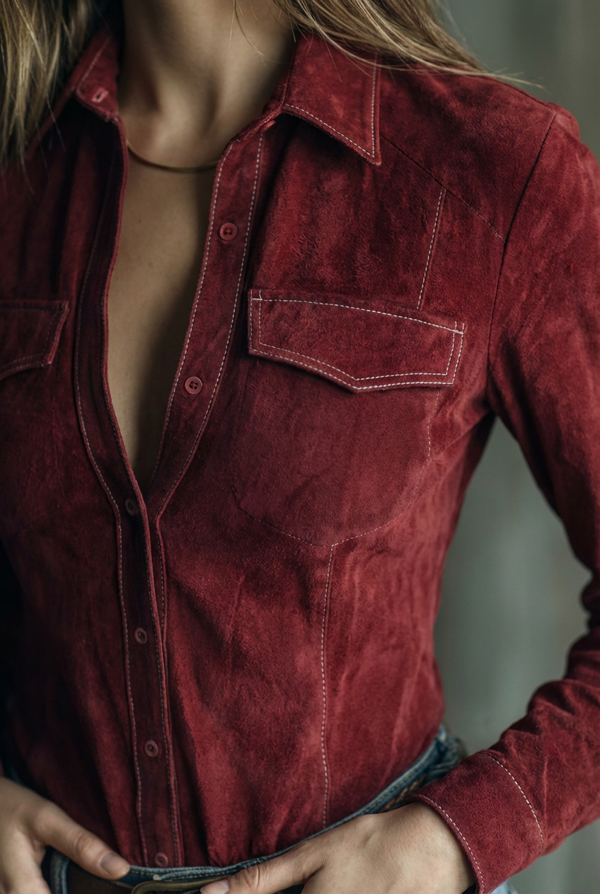 Raquel · Vintage Denim Shirt