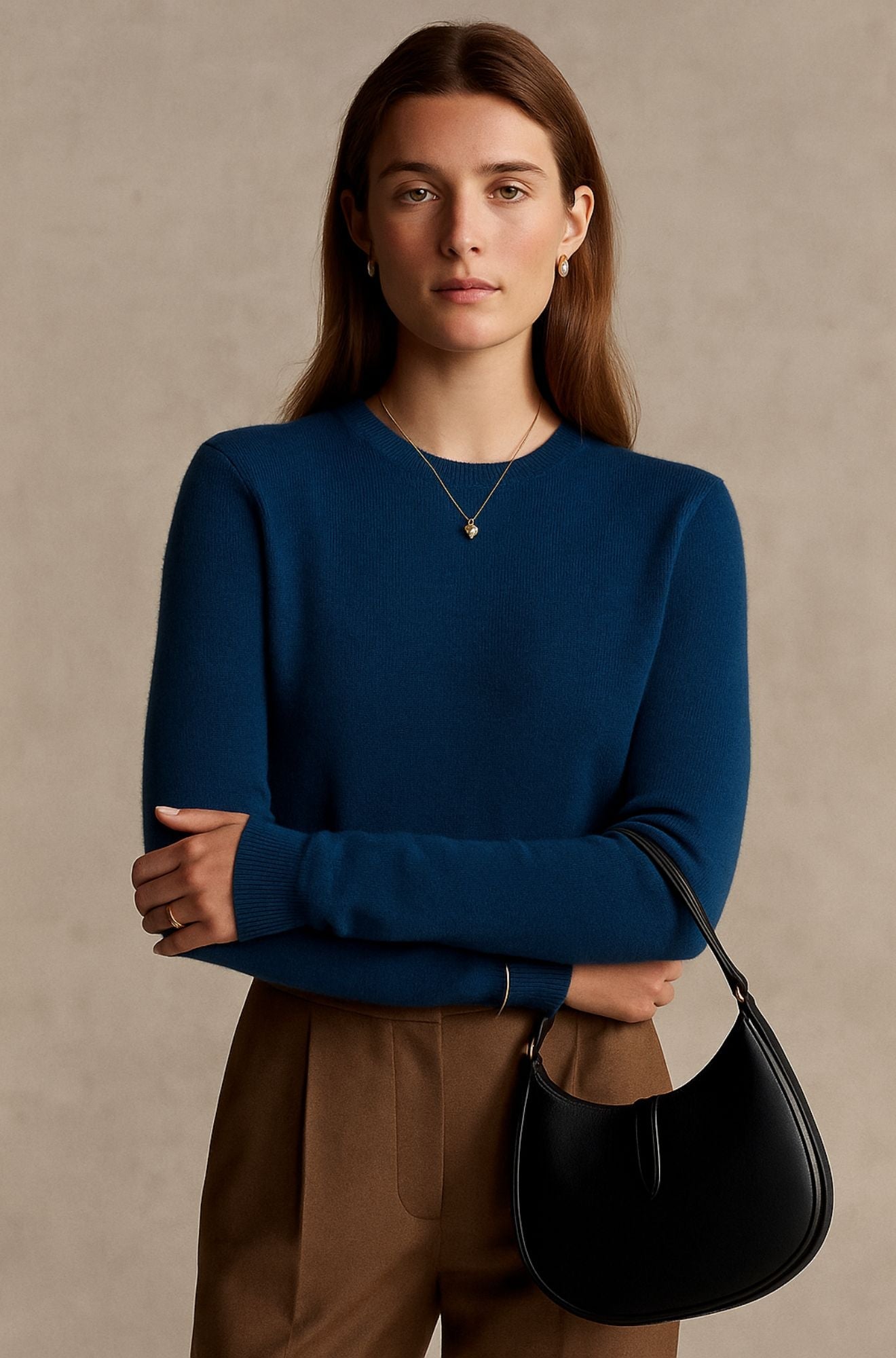 Marélie Pure Cashmere Soft-Touch Sweater