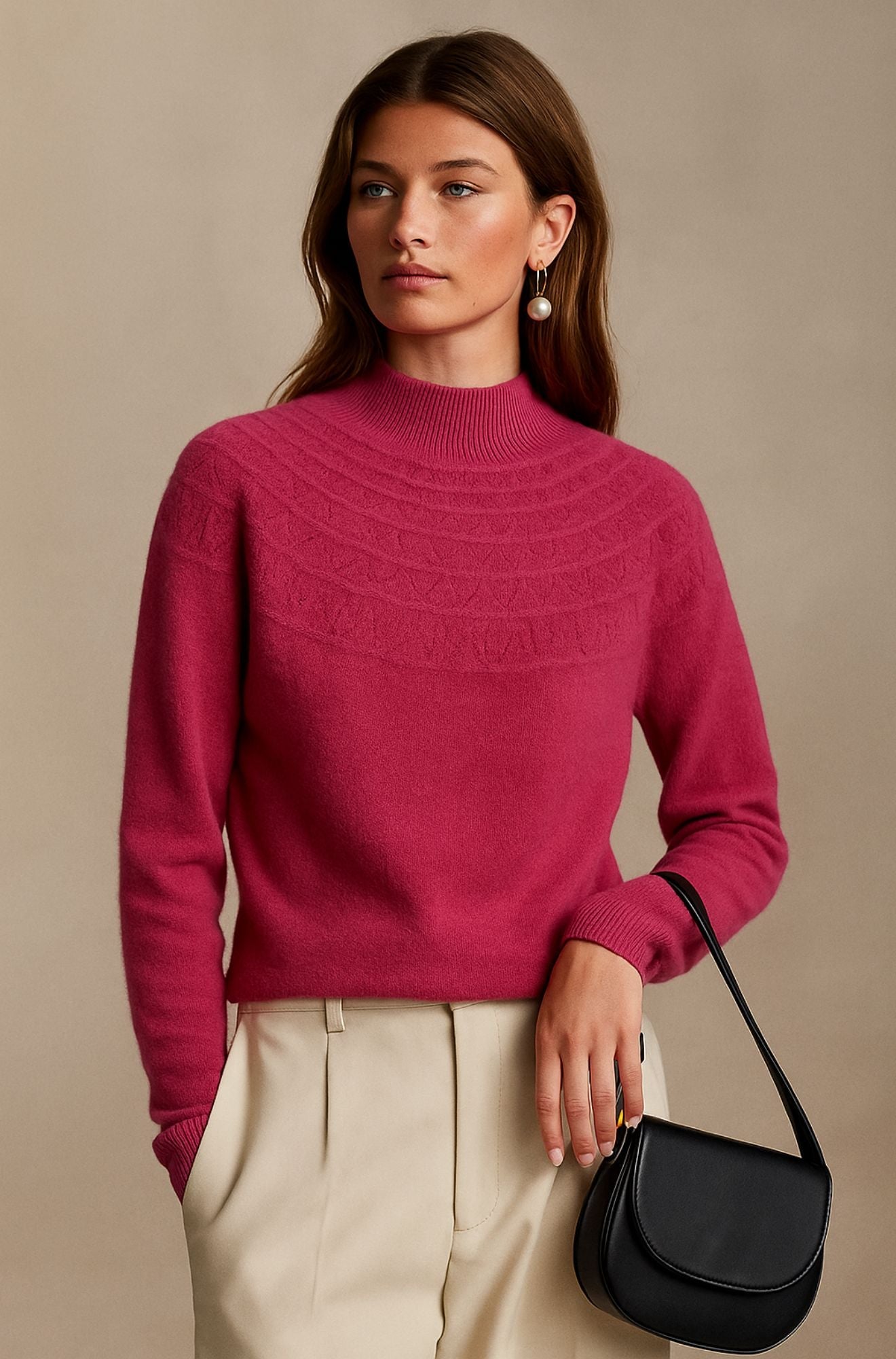 Armere & Co - The Cashmere Blush Vale Mock