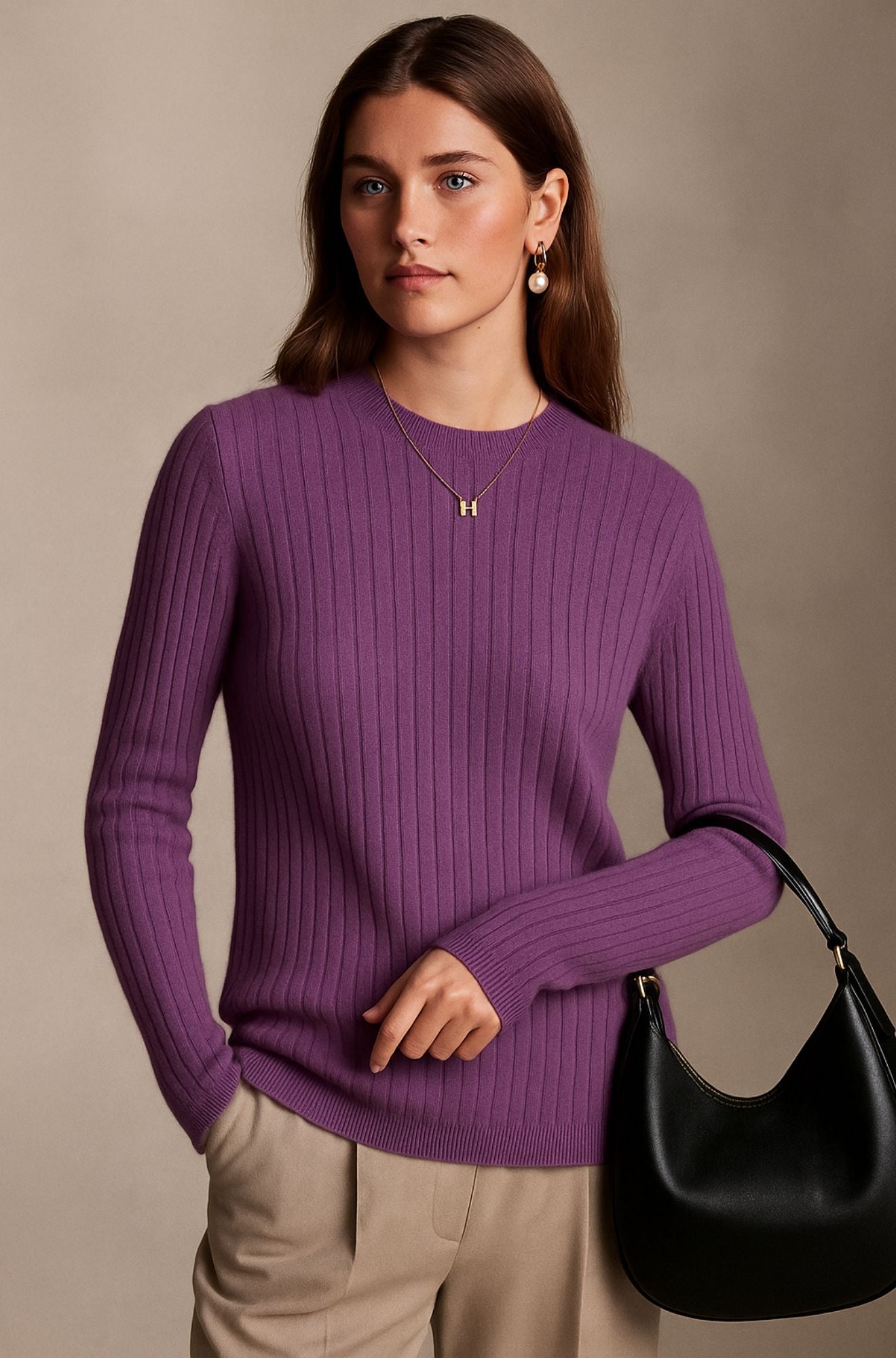 Rowen & Vale – The Cashmere Autumn O-Neck