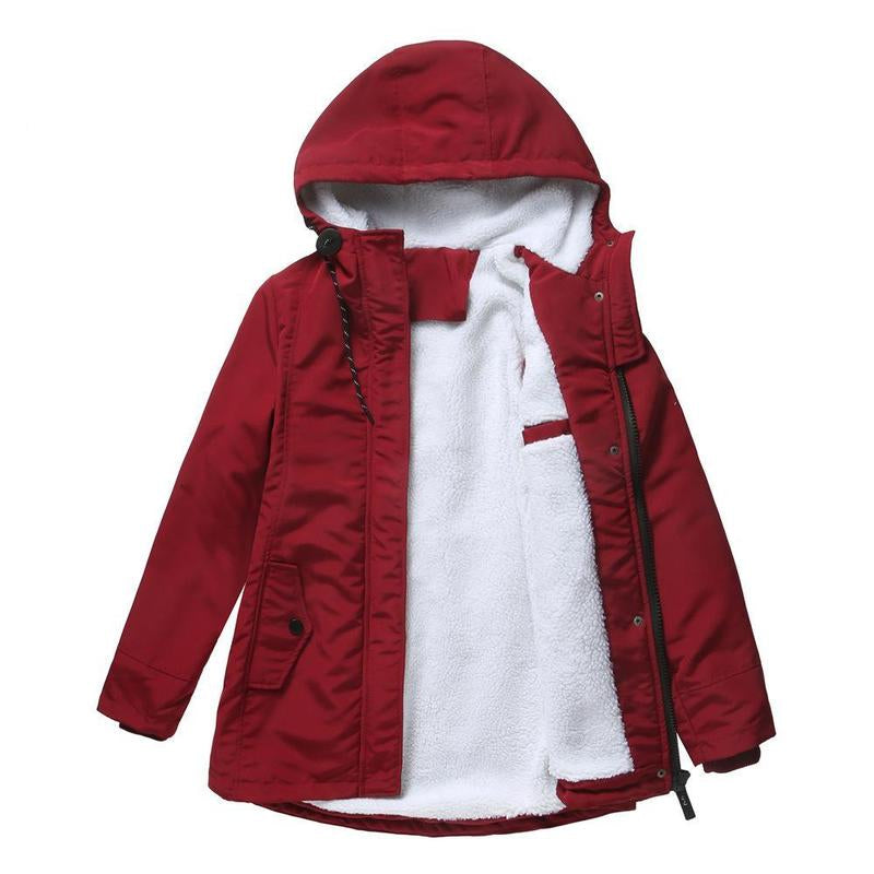 AMINA™ - Thick Winter Coat with Hood