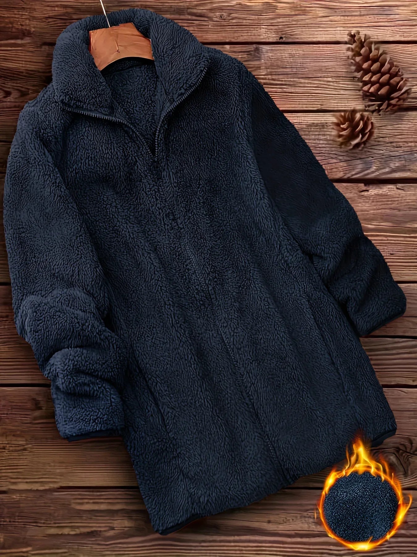 Nova – Cozy Sherpa Zip Jacket