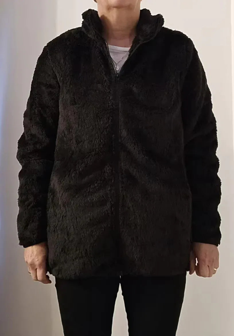 Nova – Cozy Sherpa Zip Jacket