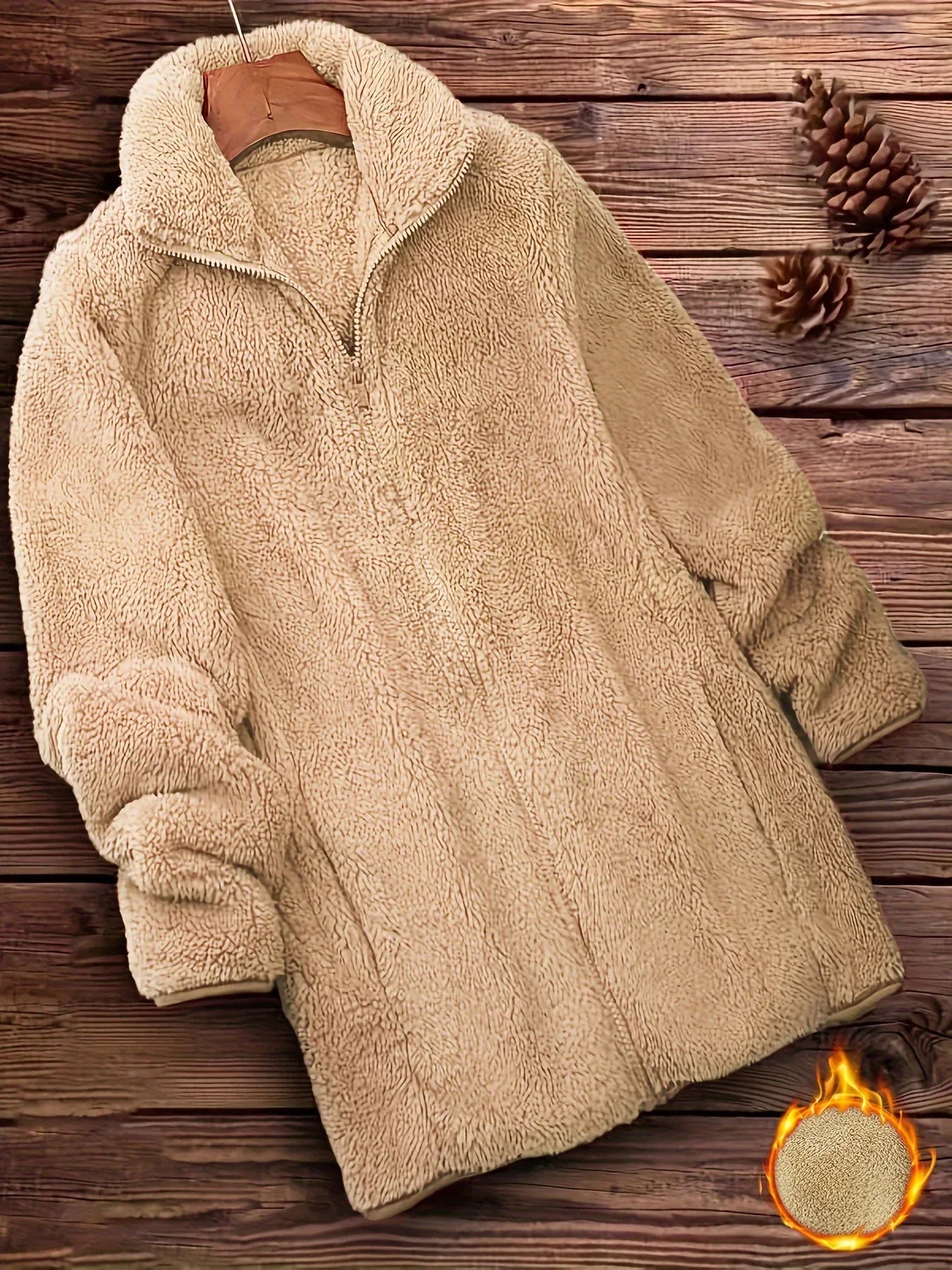 Nova – Cozy Sherpa Zip Jacket