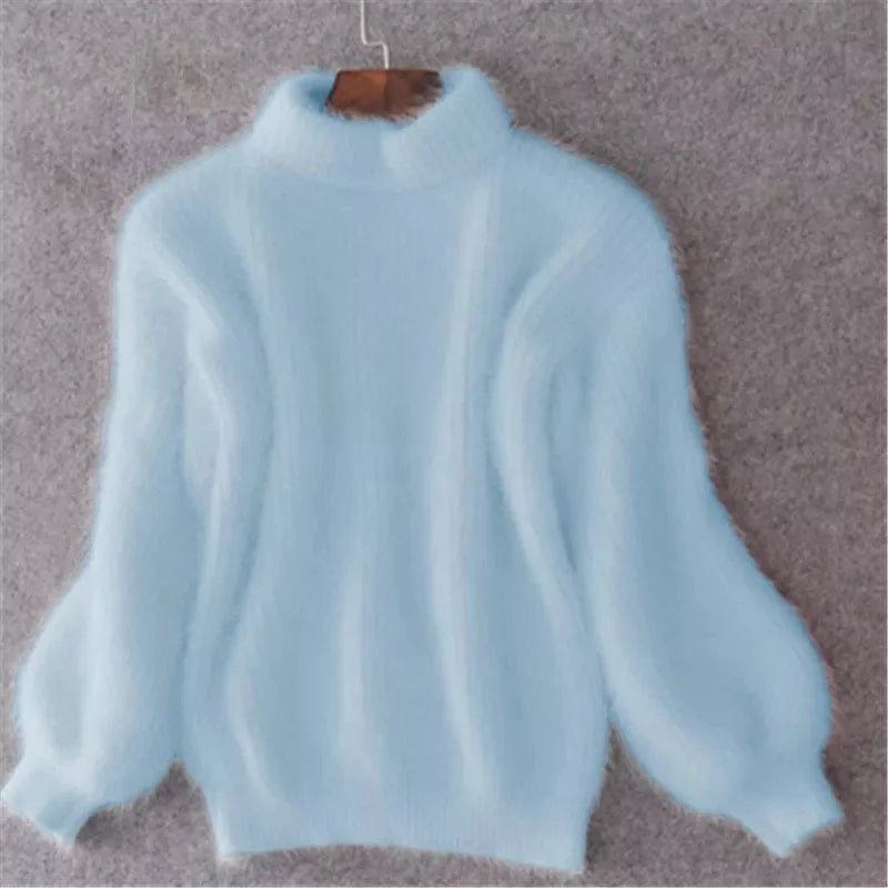 Harlise - Vintage Angora Knit Sweater