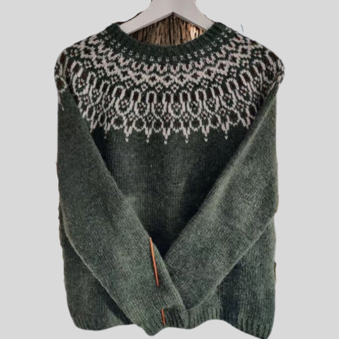 Eliana™ | Stylish Fair Isle Knitwear