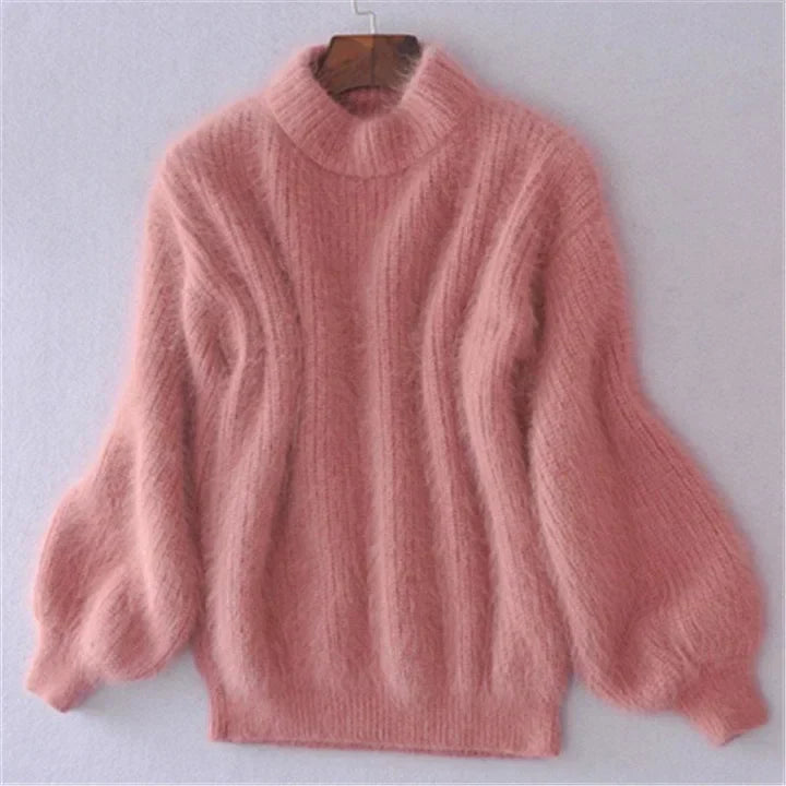 Harlise - Vintage Angora Knit Sweater