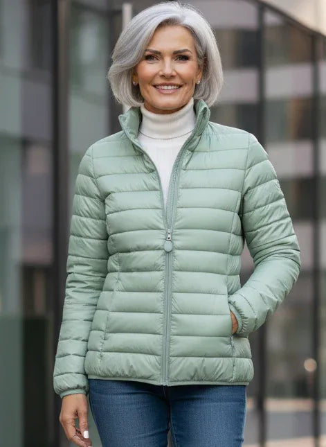Nalia – Quilted High-Neck Jacket