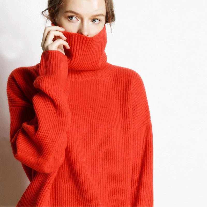 Evelyn Grace London | High Neck Cashmere Jumper