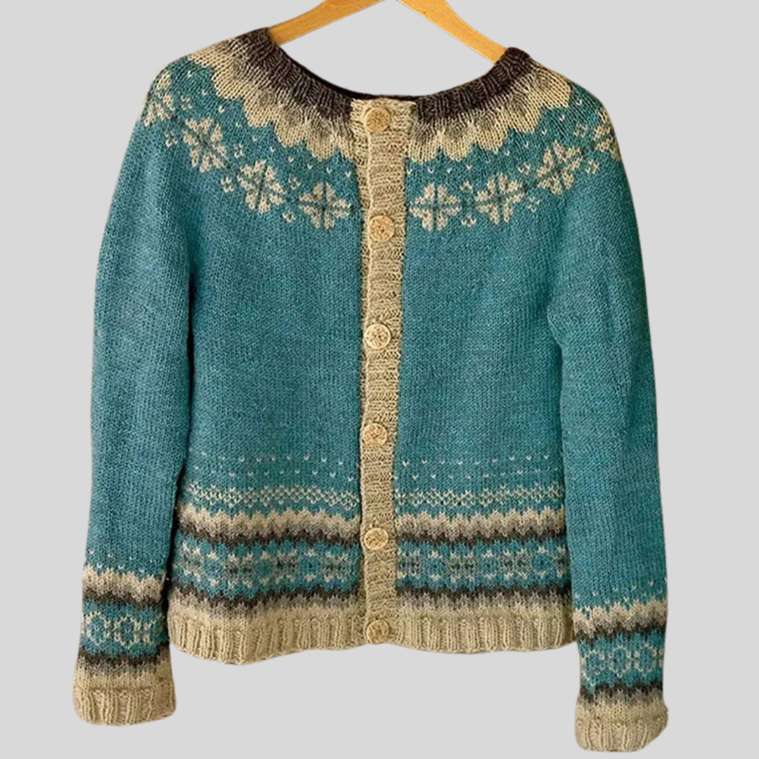 NADINE™ | Retro Wool Sweater