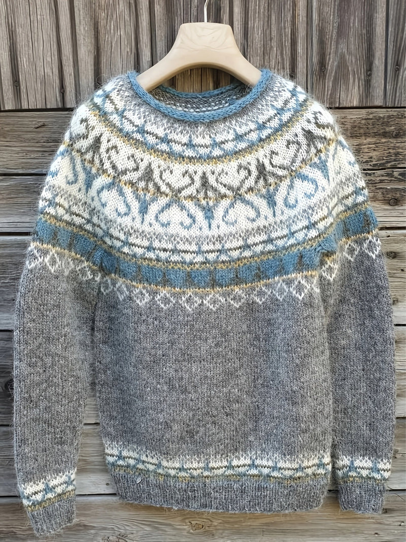 Myla™ | Casual Fair Isle Sweater