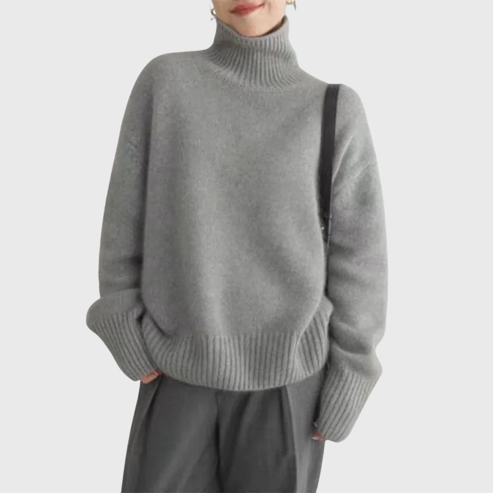 Isabella | Luxe Cashmere Roll-Neck
