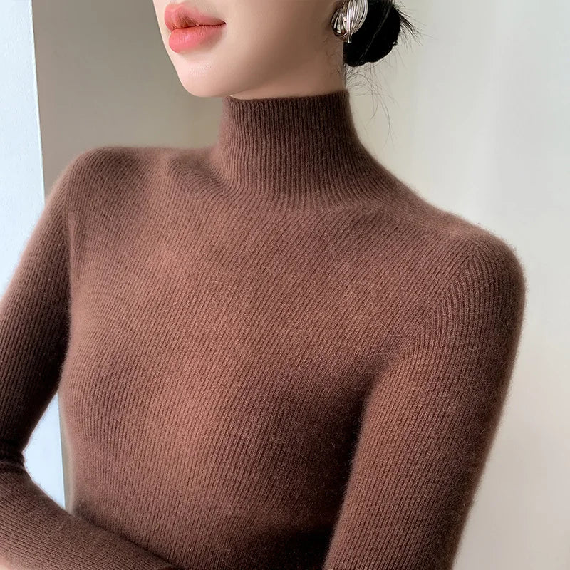 Corvina London | Pure Cashmere Roll Neck