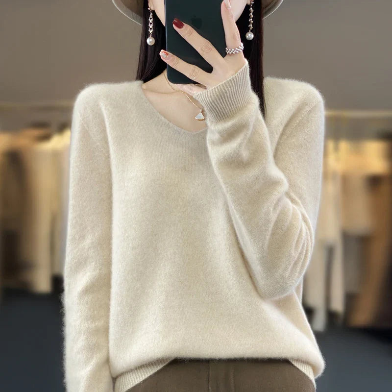 Elowen London | Cashmere Soft-Touch Jumper