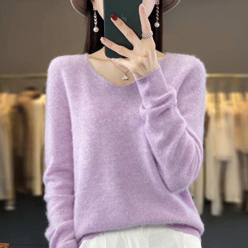 Elowen London | Cashmere Soft-Touch Jumper