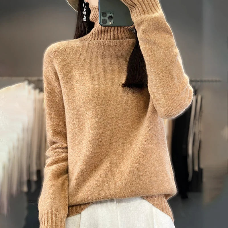 Seraphine London | Cashmere Classic Crew Sweater
