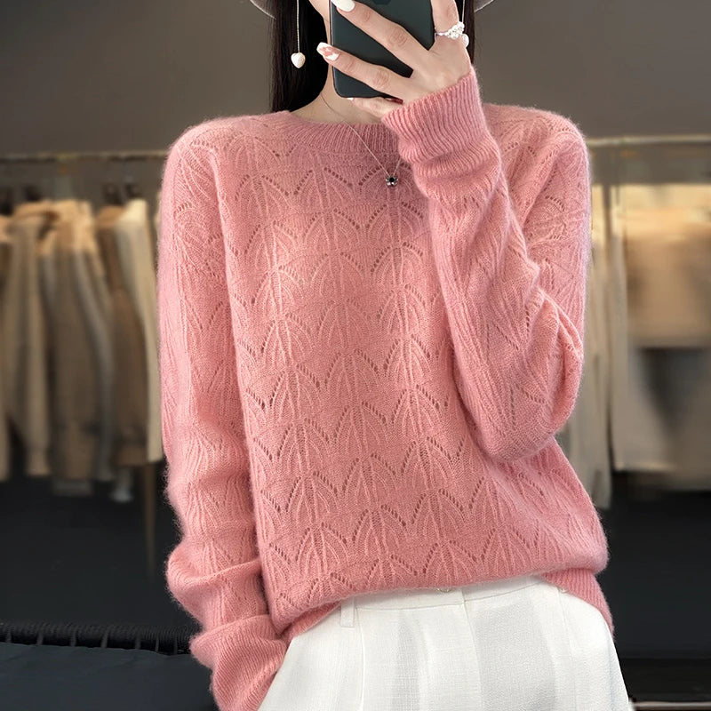 Clarinda London | Soft Cream Cashmere Sweater