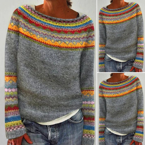 Aliana™ | Retro Wool Sweater