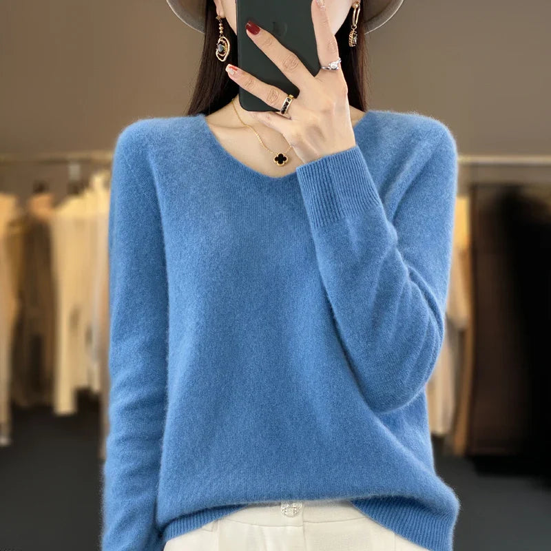 Elowen London | Cashmere Soft-Touch Jumper