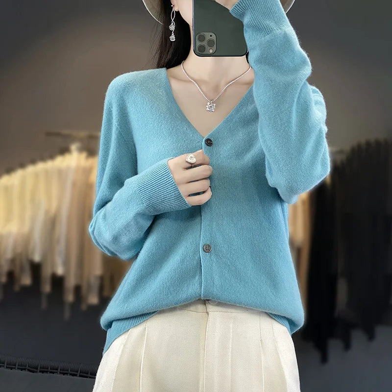 Odessia London | Heritage Cashmere Cardigan