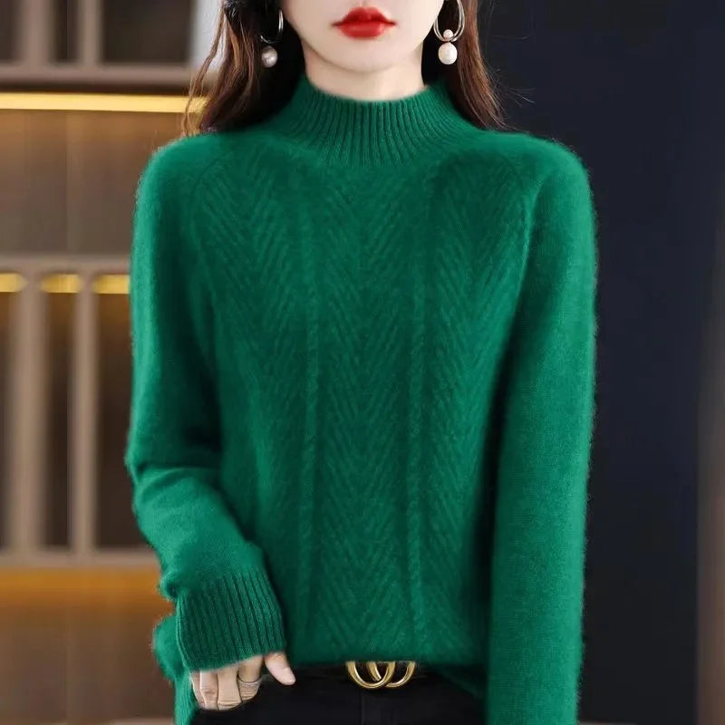 Isolde London | Cashmere Textured Knit Sweater