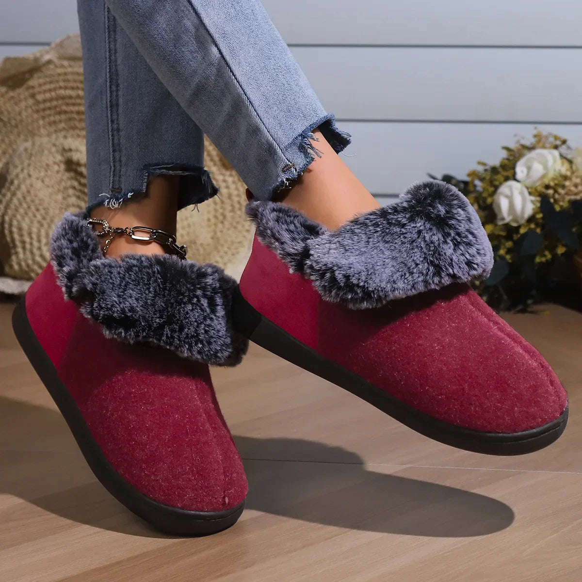 VERA | Soft Plush Slipper