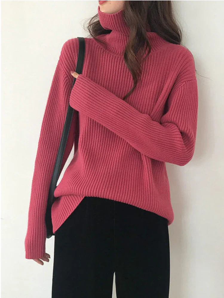 Maribelle London | Cashmere Ribbed Turtleneck