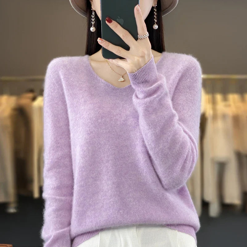 Elowen London | Cashmere Soft-Touch Jumper