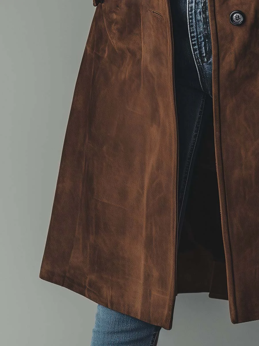 Molly – Classic Longline Trench Coat