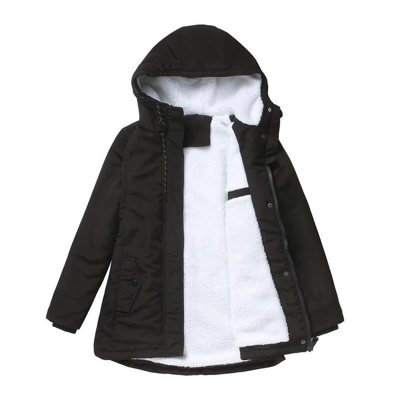 AMINA™ - Thick Winter Coat with Hood