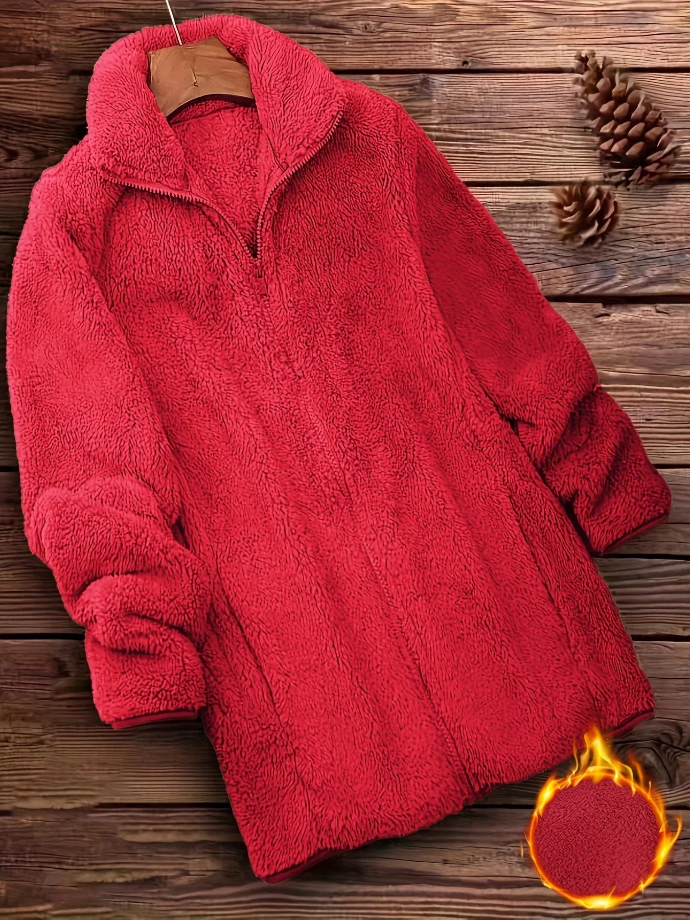Nova – Cozy Sherpa Zip Jacket