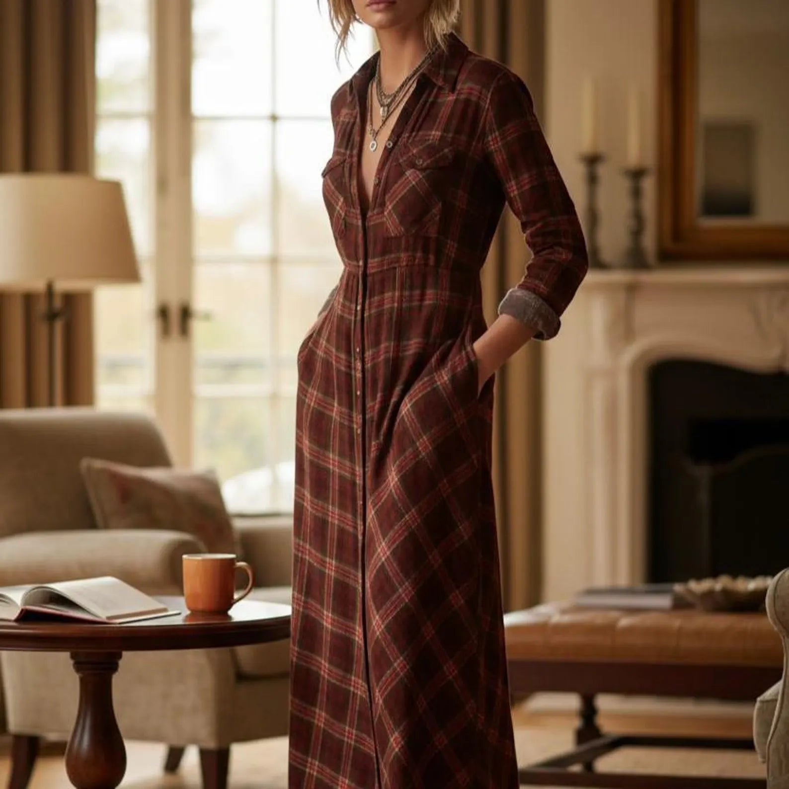 Lunori™ Maxi Timeless Chemise