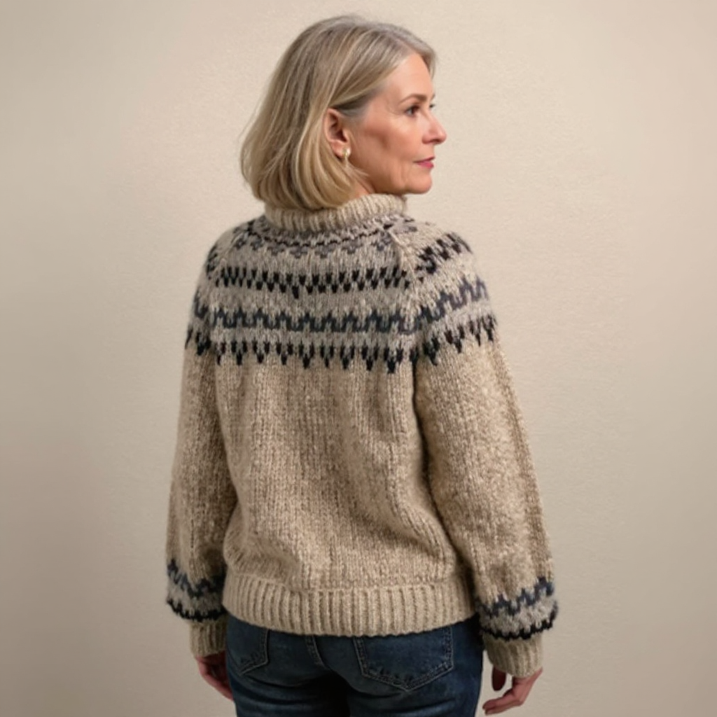 HELGA™ | Handcrafted Icelandic Knit Sweater