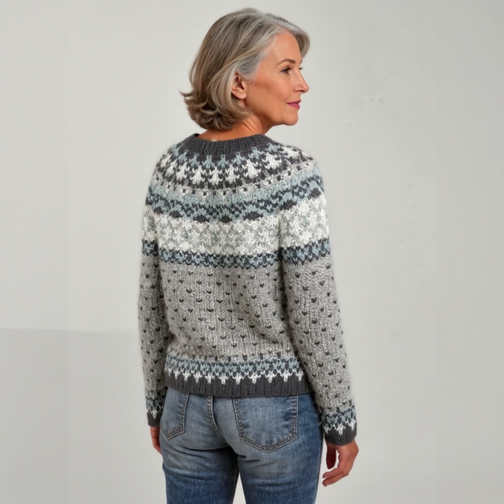 DENISE™ | Retro Wool Sweater
