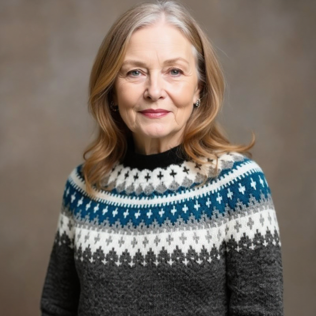 SIGRID™ | Handcrafted Icelandic Knit Sweater