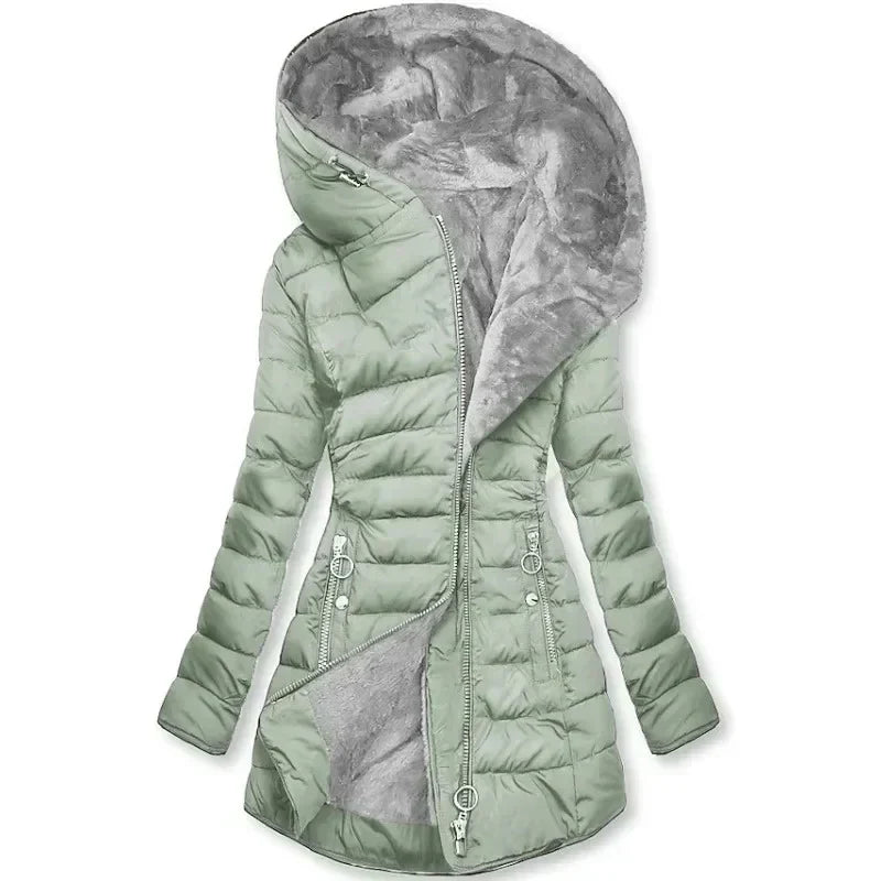 Rea - Faux Fur Puffer Coat